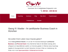 Tablet Screenshot of gwm-coaching.de
